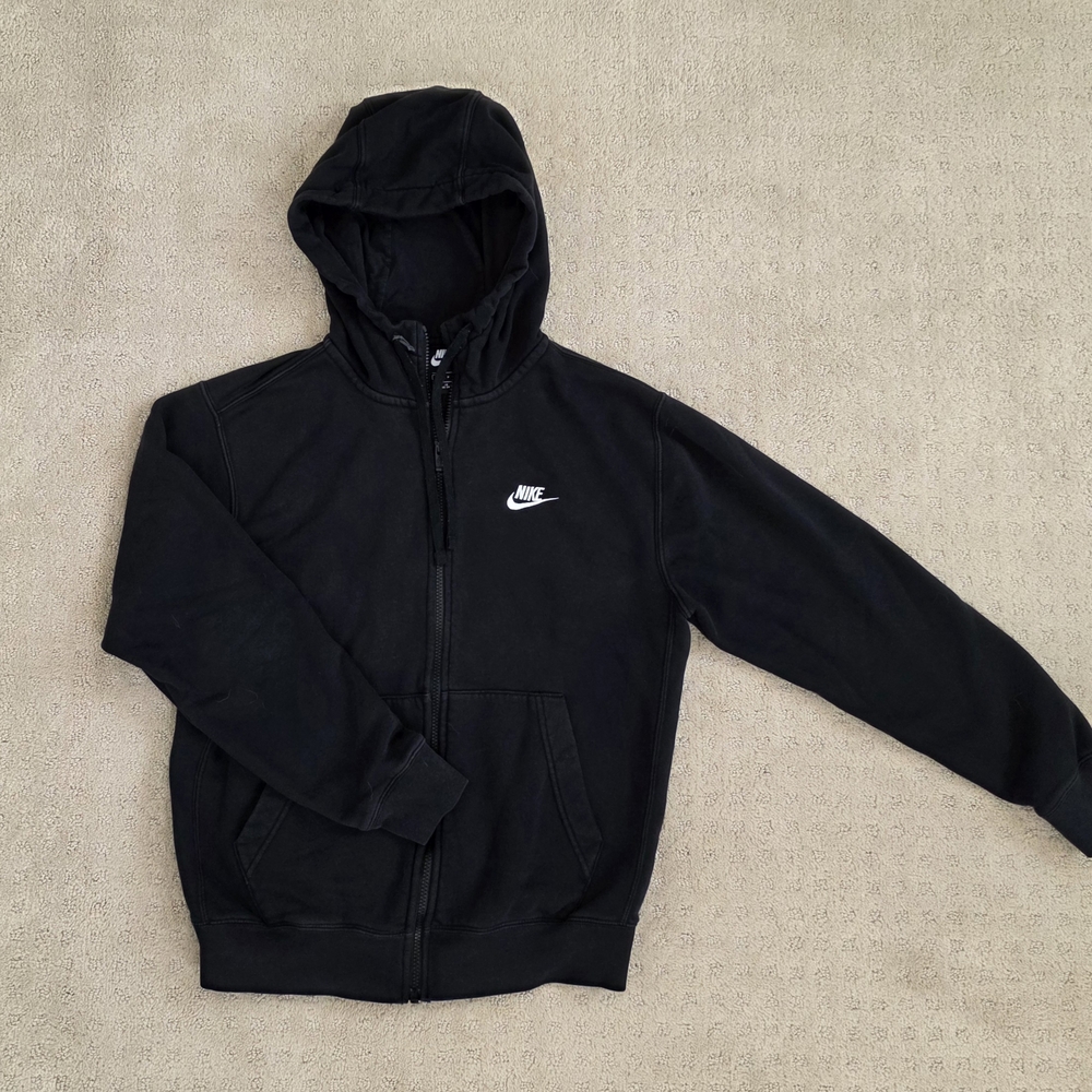 Nike Black Hoodie with Logo
